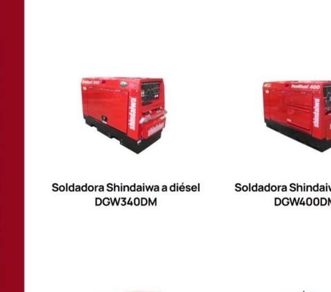 Soldadoras Shindaiwa